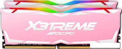 Оперативная память OCPC X3 RGB Pink 2x8ГБ DDR4 3600 МГц MMX3A2K16GD436C18PK