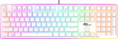 Клавиатура Royal Kludge RK918 RGB (белый, RK Red)