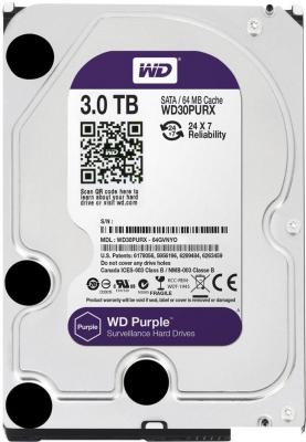 Жесткий диск WD Purple 3TB [WD30PURZ]