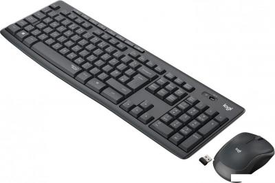 Офисный набор Logitech MK295 Silent (черный)