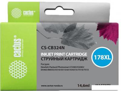 Картридж CACTUS CS-CB324N (аналог HP 178XL (CB324HE))