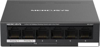 Неуправляемый коммутатор Mercusys MS106LP