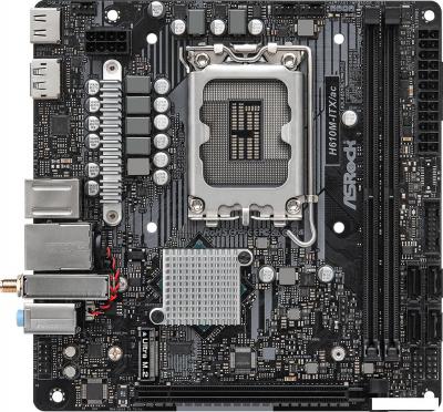 Материнская плата ASRock H610M-ITX/AC