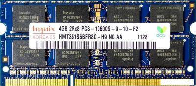 Оперативная память Hynix SO-DIMM PC3-10600 4 Гб (HMT351S6BFR8C-H9)