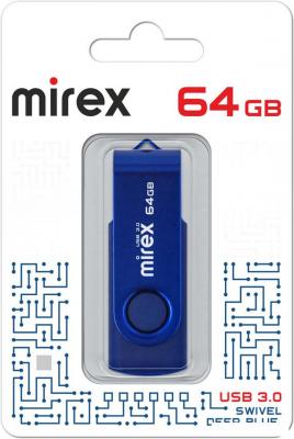 USB Flash Mirex Color Blade Swivel 3.0 64GB 13600-FM3BSL64