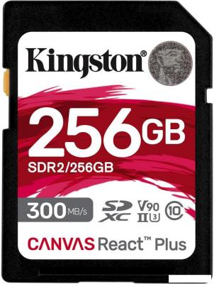 Карта памяти Kingston Canvas React Plus SDXC 256GB