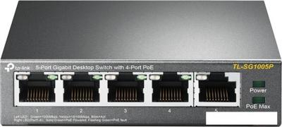 Неуправляемый коммутатор TP-Link TL-SG1005P