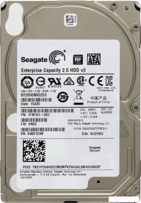 Жесткий диск Seagate Constellation.2 2TB [ST2000NX0253]