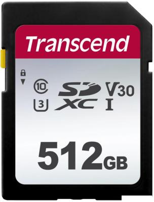 Карта памяти Transcend SDXC 300S 512GB