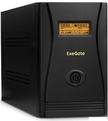 Источник бесперебойного питания ExeGate SpecialPro Smart LLB-2200.LCD.AVR.C13.RJ.USB