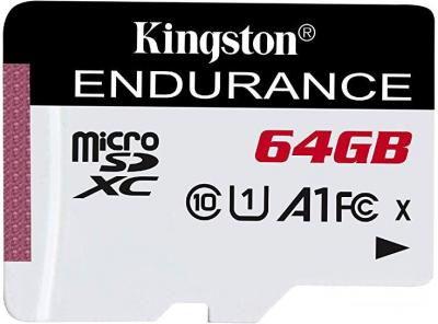 Карта памяти Kingston High Endurance microSDXC 64GB