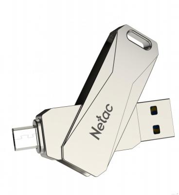 USB Flash Netac 128GB USB 3.0+MicroUSB FlashDrive Netac U381