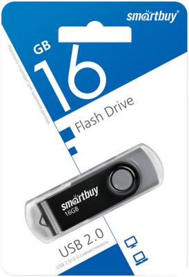 USB Flash SmartBuy Twist 16GB (черный)