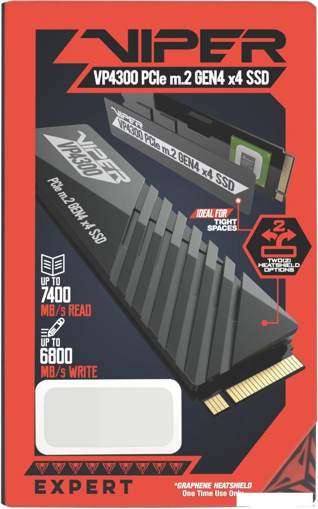 SSD Patriot Viper VP4300 2TB VP4300-2TBM28H