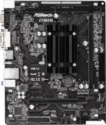 Материнская плата ASRock D1800M