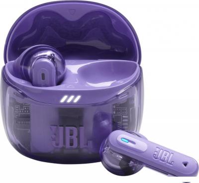 Наушники JBL Tune Flex 2 Ghost (фиолетовый)