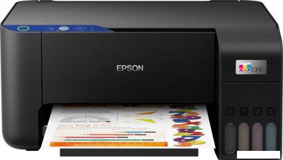 МФУ Epson EcoTank L3211 (ресурс стартовых контейнеров 6500/8100, контейнер 003)