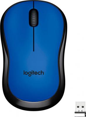 Мышь Logitech M220 Silent (синий) [910-004879]