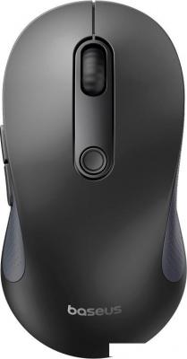 Мышь Baseus F02 Ergonomic Wireless Mouse (черный, без батарейки в комплекте)