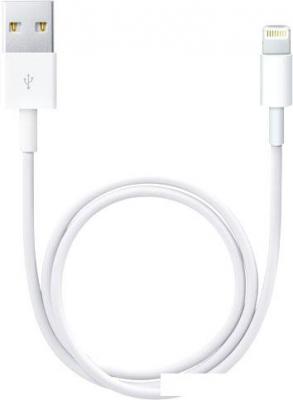 Кабель Apple USB 2.0 Type-A - Lightning (0.5 м, белый)