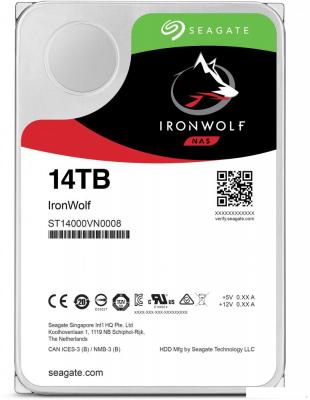 Жесткий диск Seagate IronWolf 14TB ST14000VN0008