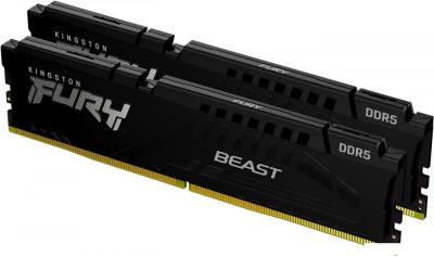 Оперативная память Kingston FURY Beast 2x16ГБ DDR5 5600 МГц KF556C40BBK2-32