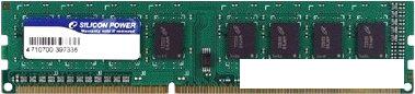 Оперативная память Silicon-Power 8GB DDR3 PC3-12800 [SP008GLLTU160N02]