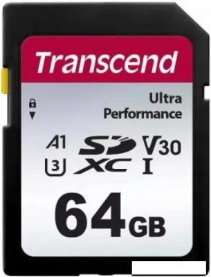 Карта памяти Transcend SDXC 340S TS64GSDC340S 64GB