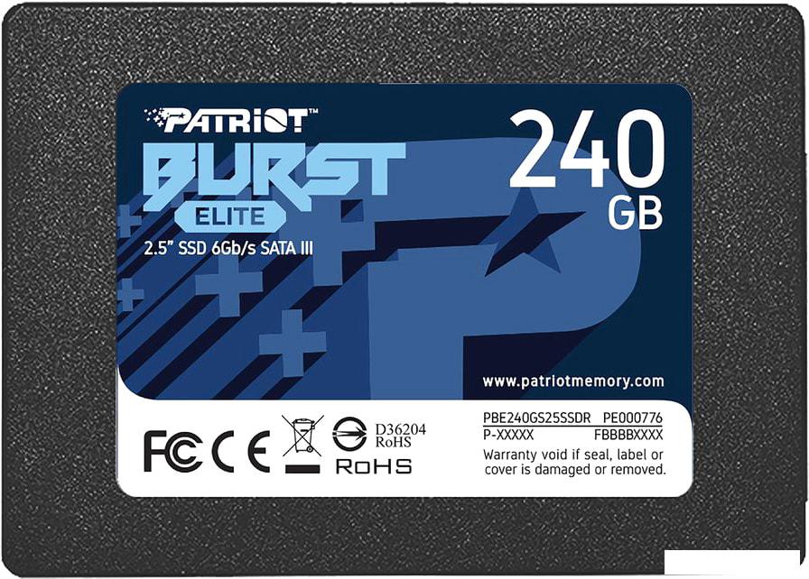 SSD Patriot Burst Elite 240GB PBE240GS25SSDR