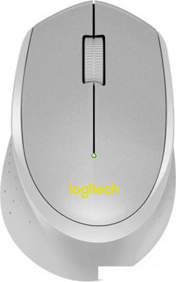 Мышь Logitech M330 Silent Plus (серый/желтый)