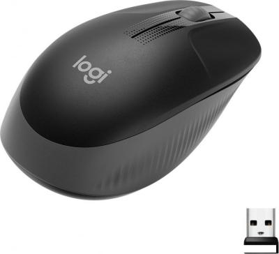 Мышь Logitech M190 (черный/темно-серый)