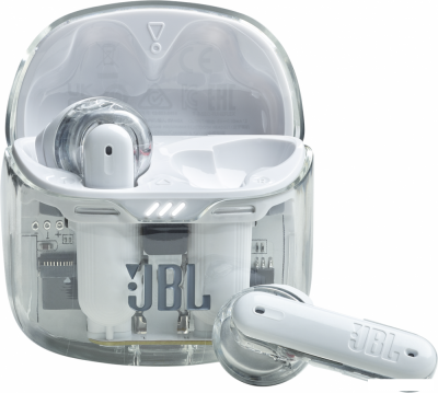 Наушники JBL Tune Flex Ghost (белый)