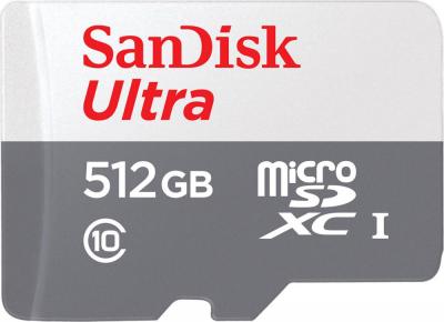 Карта памяти SanDisk Ultra microSDXC SDSQUNR-512G-GN3MN 512GB