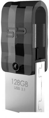 USB Flash Silicon-Power Mobile C31 128GB (черный)