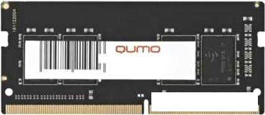 Оперативная память QUMO 8GB DDR4 SODIMM PC4-21300 QUM4S-8G2666P19