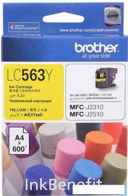 Картридж Brother LC563Y