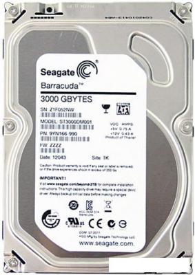 Жесткий диск Seagate Barracuda 3TB (ST3000DM001)