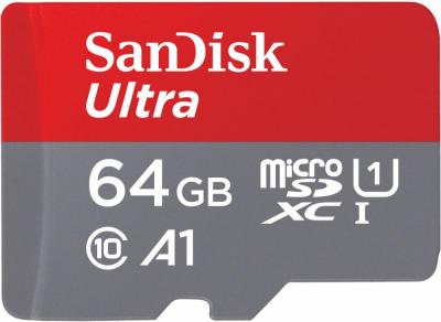 Карта памяти SanDisk Ultra microSDXC SDSQUA4-064G-GN6MN 64GB