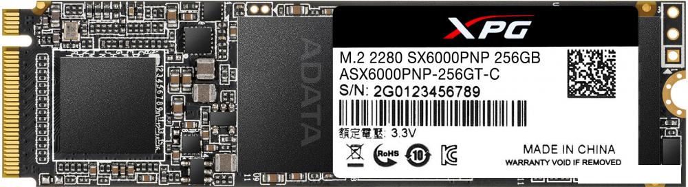 SSD ADATA XPG SX6000 Pro 256GB ASX6000PNP-256GT-C