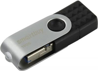 USB Flash SmartBuy Double 16GB (черный)