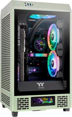 Корпус Thermaltake The Tower 200 Matcha Green CA-1X9-00SEWN-00