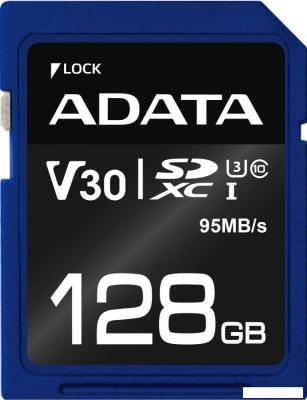 Карта памяти ADATA Premier Pro ASDX128GUI3V30S-R SDXC 128GB