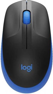 Мышь Logitech M191 (черный/синий)