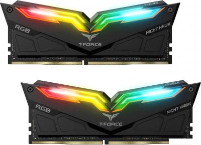 Оперативная память Team Night Hawk RGB Gen2 2x8ГБ DDR4 3200 МГц TF14D416G3200HC16CDC01