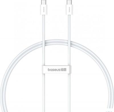 Кабель Baseus Superior Series 2 Fast Charging Data Cable 100W USB Type-C - USB Type-C (1 м, белый)