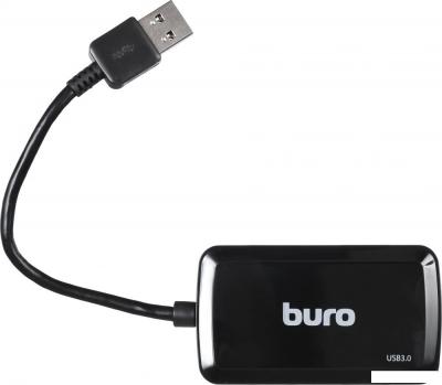 USB-хаб Buro BU-HUB4-U3.0-S