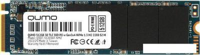 SSD QUMO Novation M2 NVMe 512GB Q3DT-512GSKF-NM2