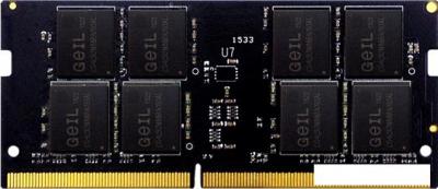 Оперативная память GeIL 4GB DDR4 SODIMM PC4-21300 GS44GB2666C19SC