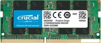 Оперативная память Crucial 16ГБ DDR4 SODIMM 3200 МГц CT16G4SFS832A