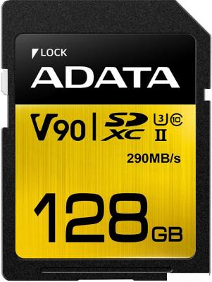 Карта памяти ADATA Premier ONE ASDX128GUII3CL10-C SDXC 128GB